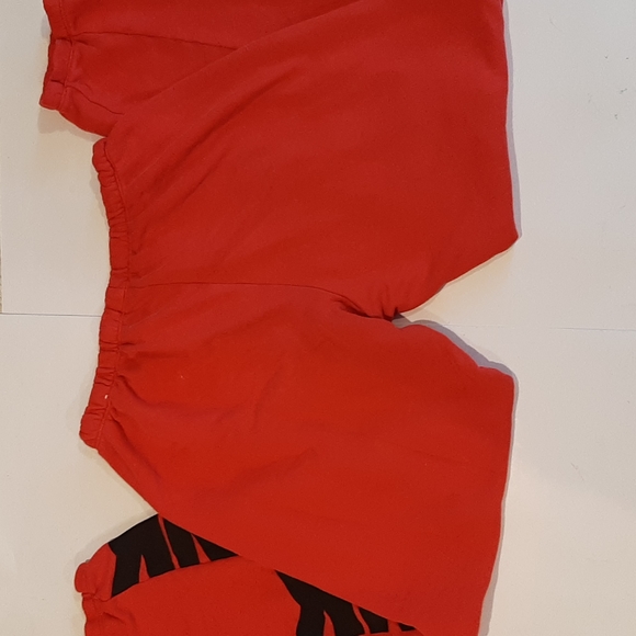 Women's Size S Victoria's Secret Pink Jogger Pants Orange/Black - Picture 6 of 12